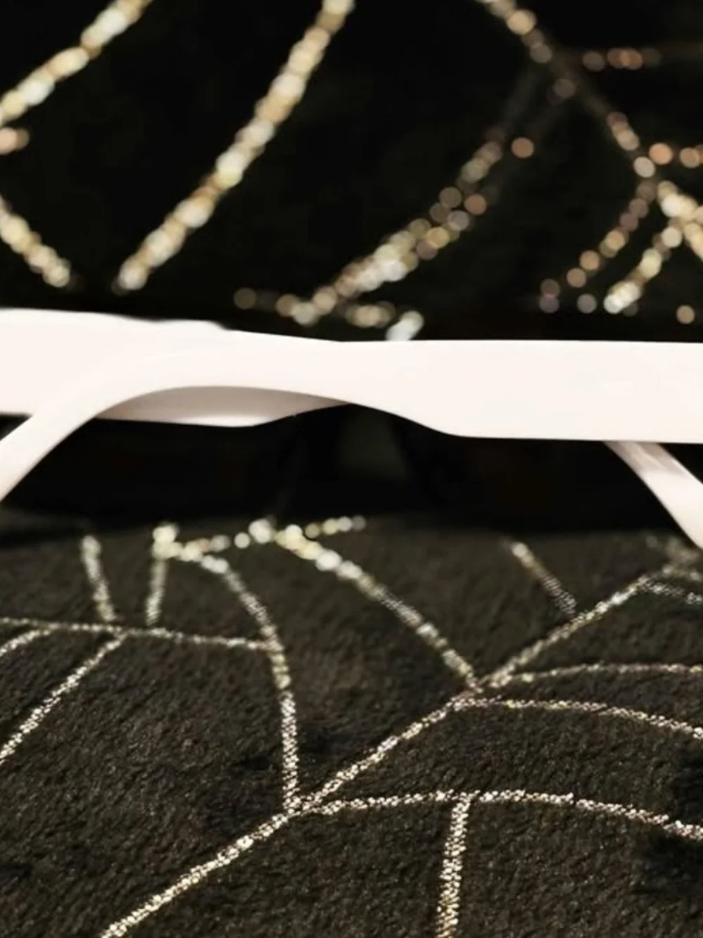 Custom toddler Black Beaded Sunglasses - 'Lil Bit Batty'